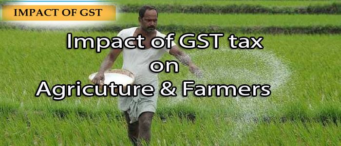 impact of gst on farmers